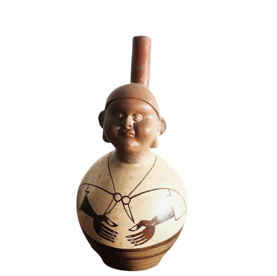 Pieza cerámica precolombina de la Colección DALMAU